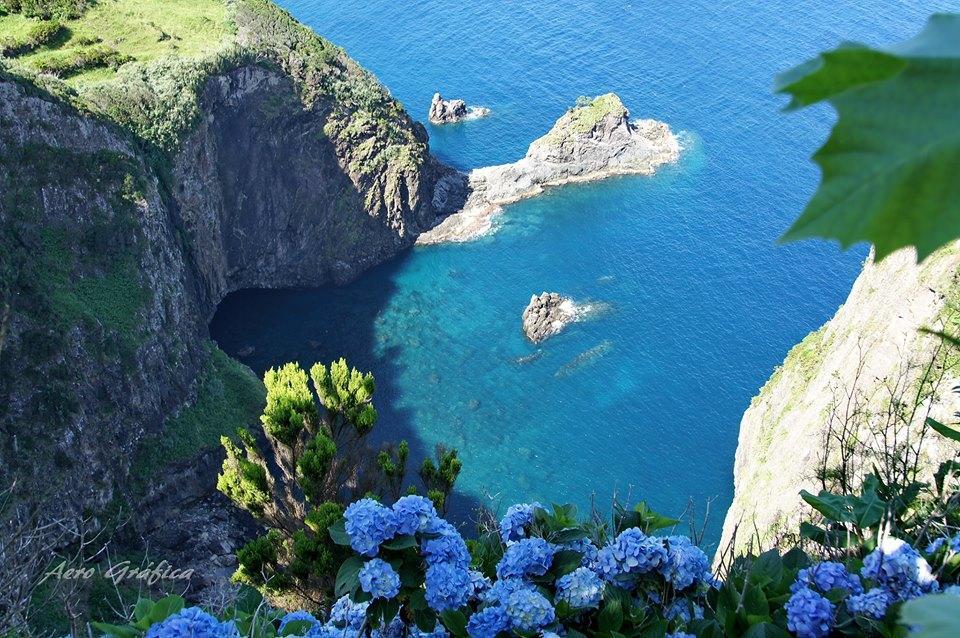 Villa Sitio Da Assumada Lajes das Flores Esterno foto
